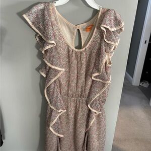 Anama Pink and Cream Floral Dress